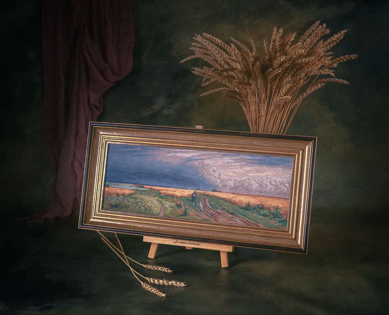 Натюрморт с картиной фото превью