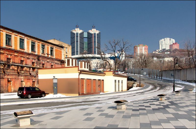 город, архитектура, владивосток Владивосток фото превью