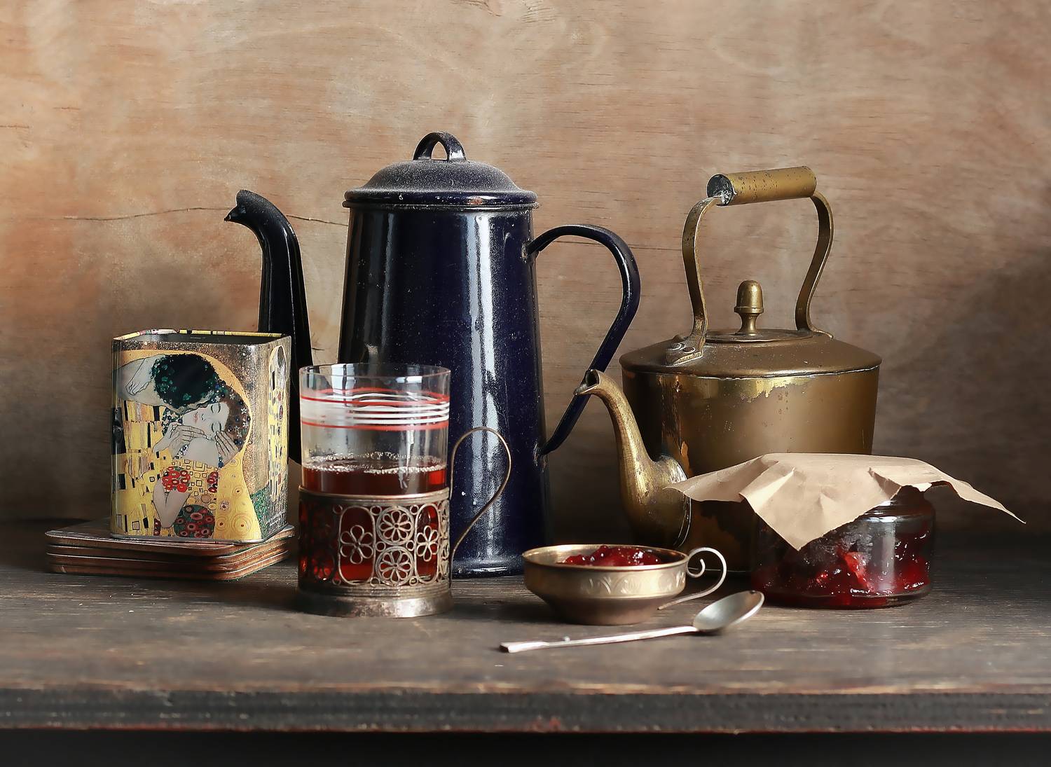 натюрморт, фотонатюрморт, still life, stillifefoto, чай, джем, ретро, наталья казанцева, Наталья Казанцева