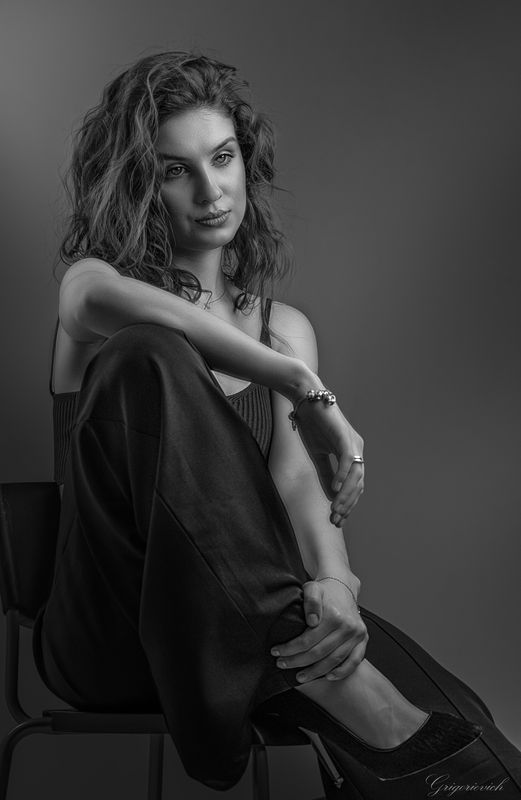 девушка. портрет. красота. глаза. улыбка Анна фото превью