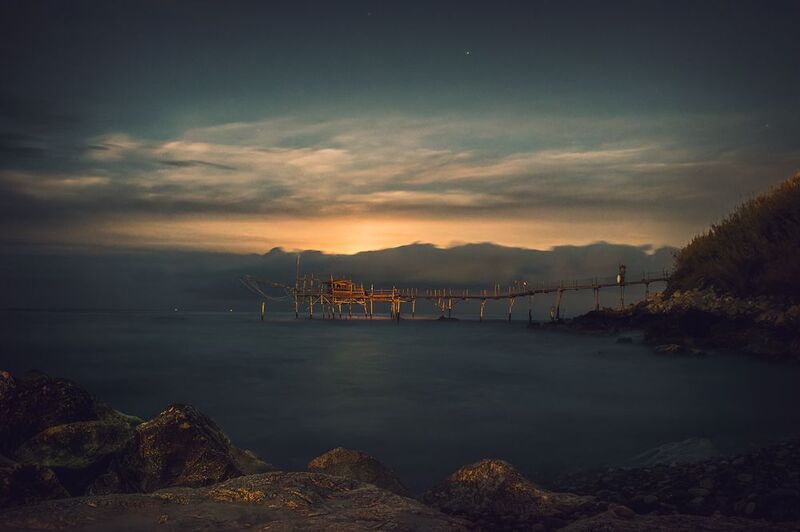 notte al mare фото превью