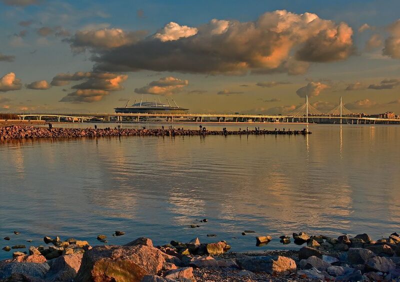 Зенит-арена на горизонте фото превью