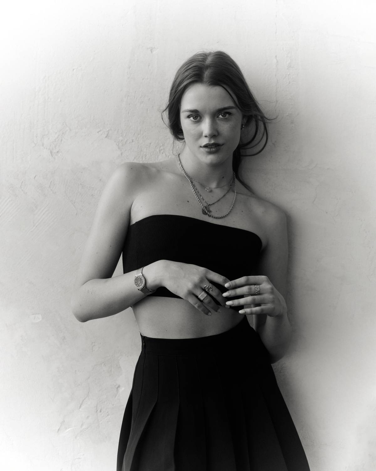 модельные тесты, портрет, женский портрет, чб, Павел Зайков