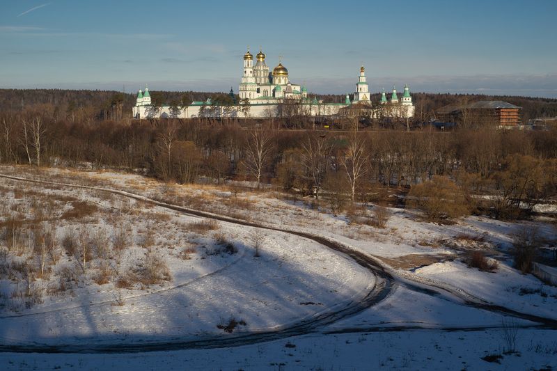 новый иерусалим, март, весна Март в Новом Иерусалиме фото превью