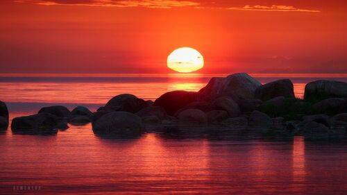 Закат на Балтике