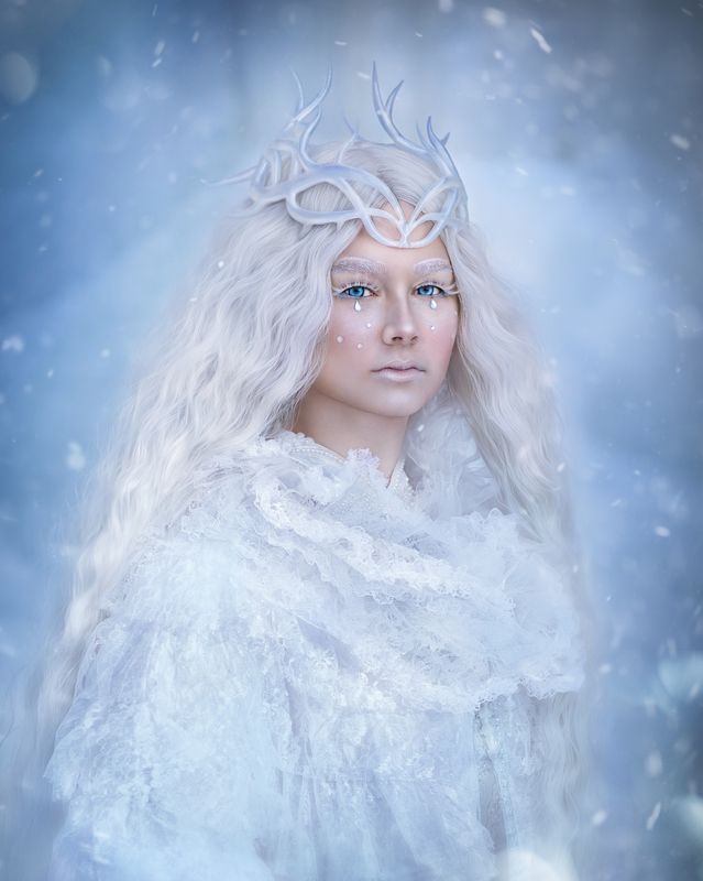 dzhudi_ph, фотограф юлия дюдина, фотосессия в нижнем новгороде, фотограф нижний новгород, арт фотосессия, фотосессия зимой, снежная королева  фото превью