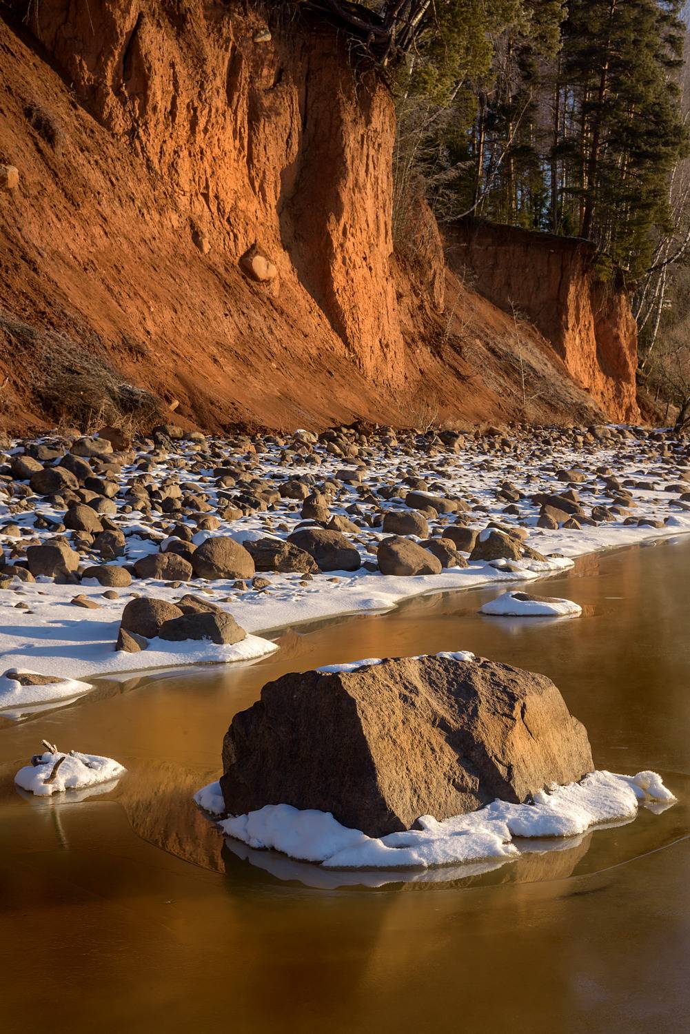 река волга обрыв весна утро мышкин, Yakovlev Artur