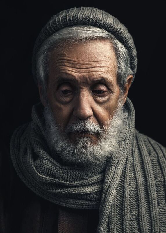 мужской портрет, глаза, взгляд, костюм Nevermore фото превью