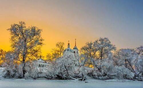 Морозный вечер