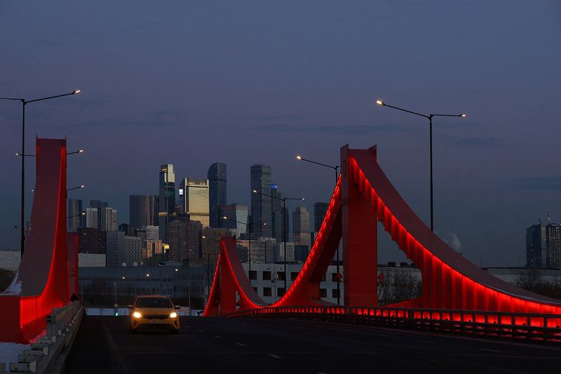 москва сити мост за мостом Сити фото превью