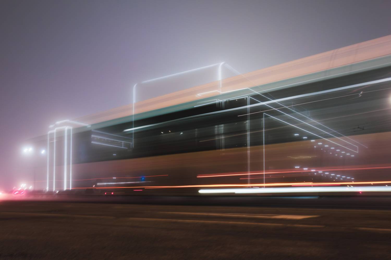 theatre, lights, longexposure, night, traffic,, Бугримов Егор