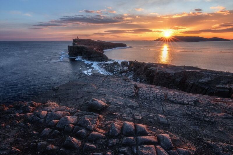 приморье, бухта, японское море, пейзаж На берегу Японского моря фото превью