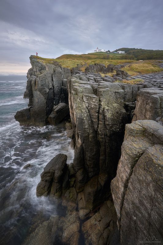 Дождливое утро на мысе Брюса фото превью