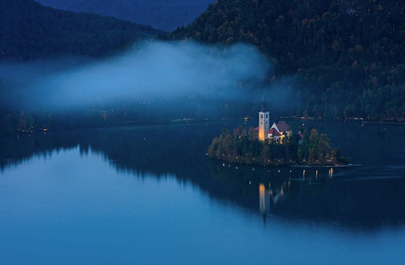 блед, остров, словения, остров блед, альпы, юлийские альпы, озеро блед, bled, lake, alps, slovenia Остров Блед фото превью