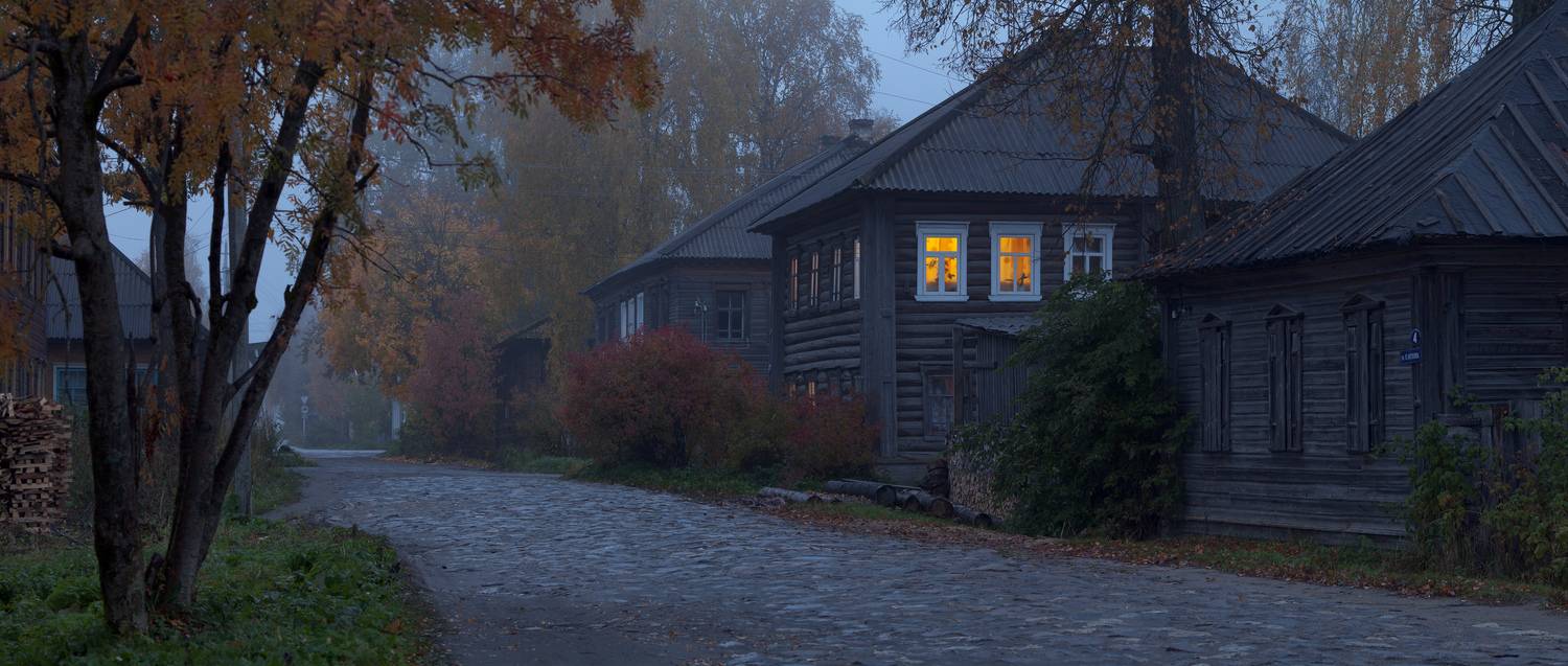 каргополь, архангельская область, осень, Олег Зверев
