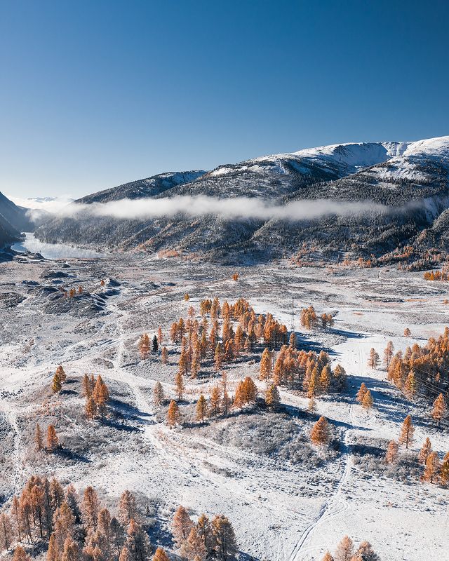 Dawn near the Ulagan pass фото превью