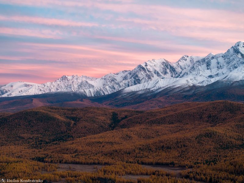 алтай, осень, горный алтай, северо-чуйский хребет Северо-Чуйский хребет фото превью