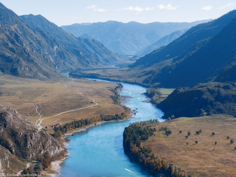 алтай, осень, горный алтай, катунь Катунь фото превью