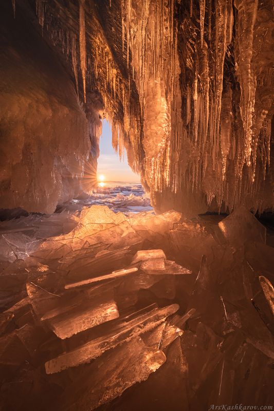 зимний байкал, байкальский лед, ольхон, малое море, чистый лёд, огой, мыс дракон \