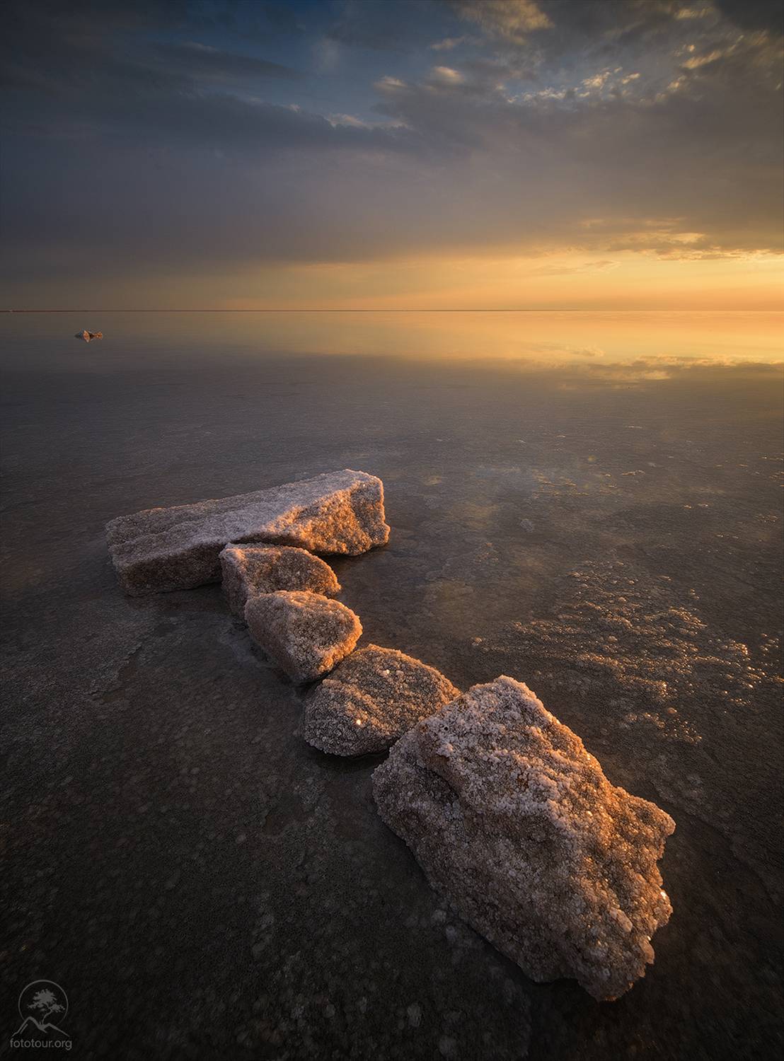 эльтон, озеро, закат, фототуры по россии, минимализм, Гордиенко Анатолий
