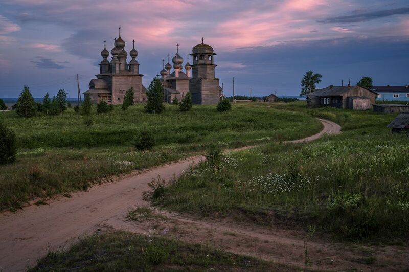 ворзогоры, архангельская область Тихий тихий вечер фото превью