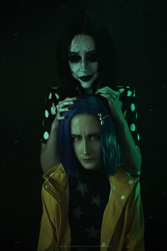 dark, horror, art, photo, cosplay  К о р а л и н а   в   с т р а н е   к о ш м а р о в  фото превью