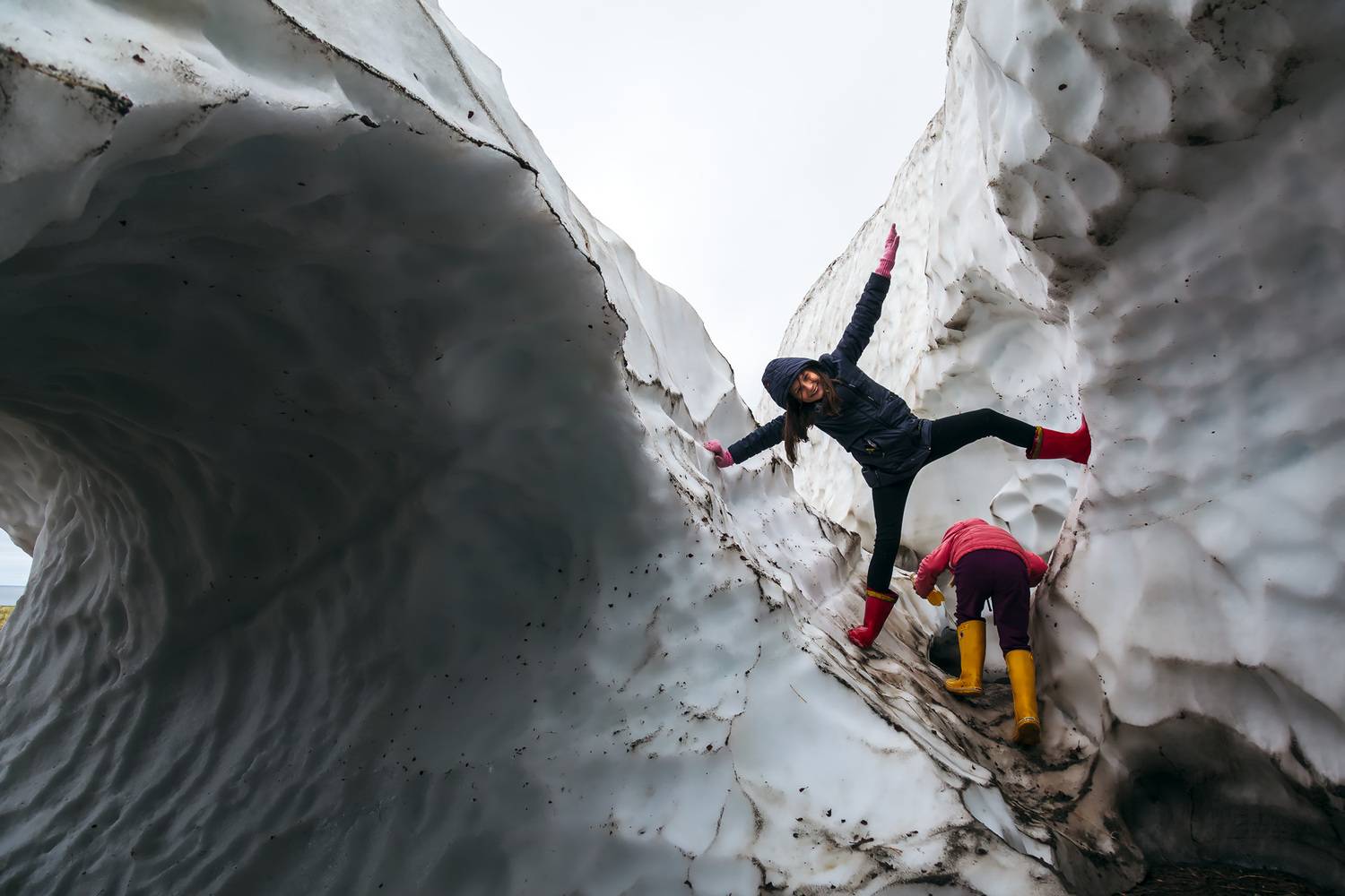 лето, снег, лёд, командоры, дети, игра, Уткин Дмитрий