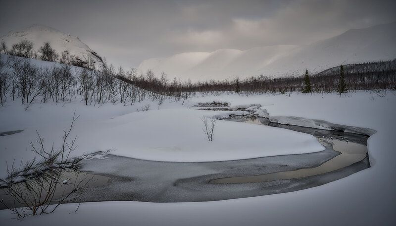 Долина реки Вудъяврйок. фото превью