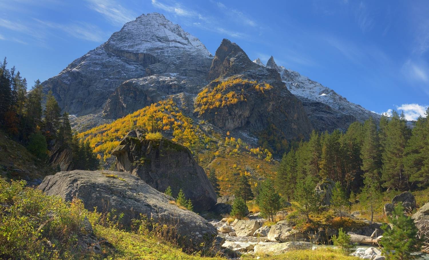 горы осень чиринкол, Александр Жарников