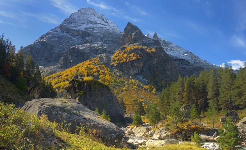 Осень в горах Кавказа фото превью