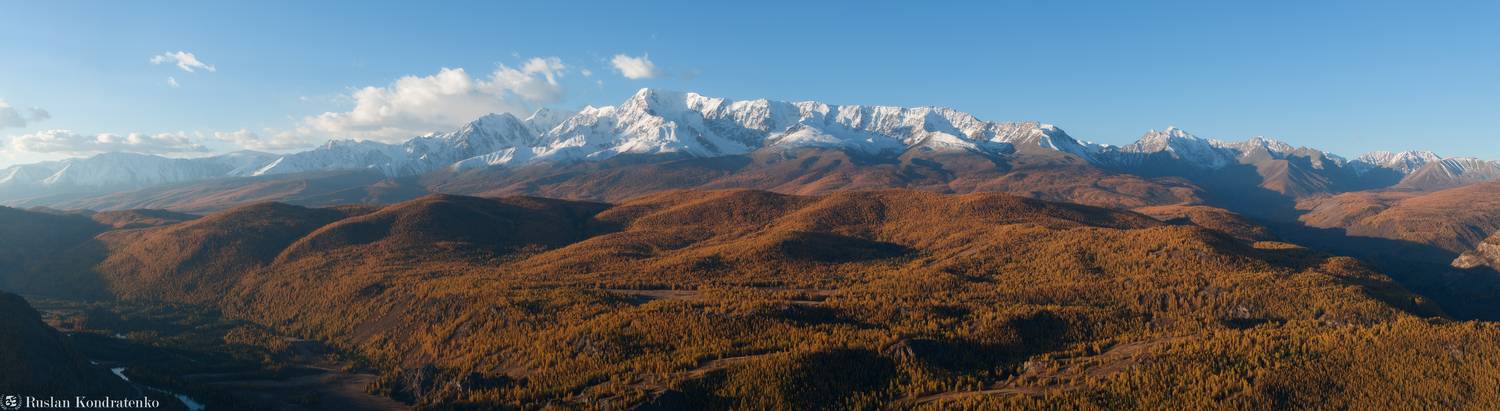 алтай, осень, горный алтай, северо-чуйский хребет, Кондратенко Руслан