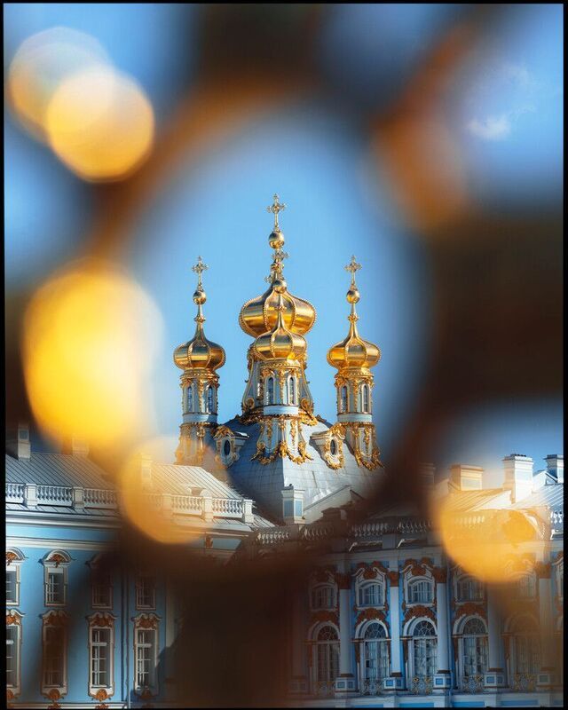 пейзаж, город, санкт петербург, пушкин, репортаж, купола, весна Купола фото превью