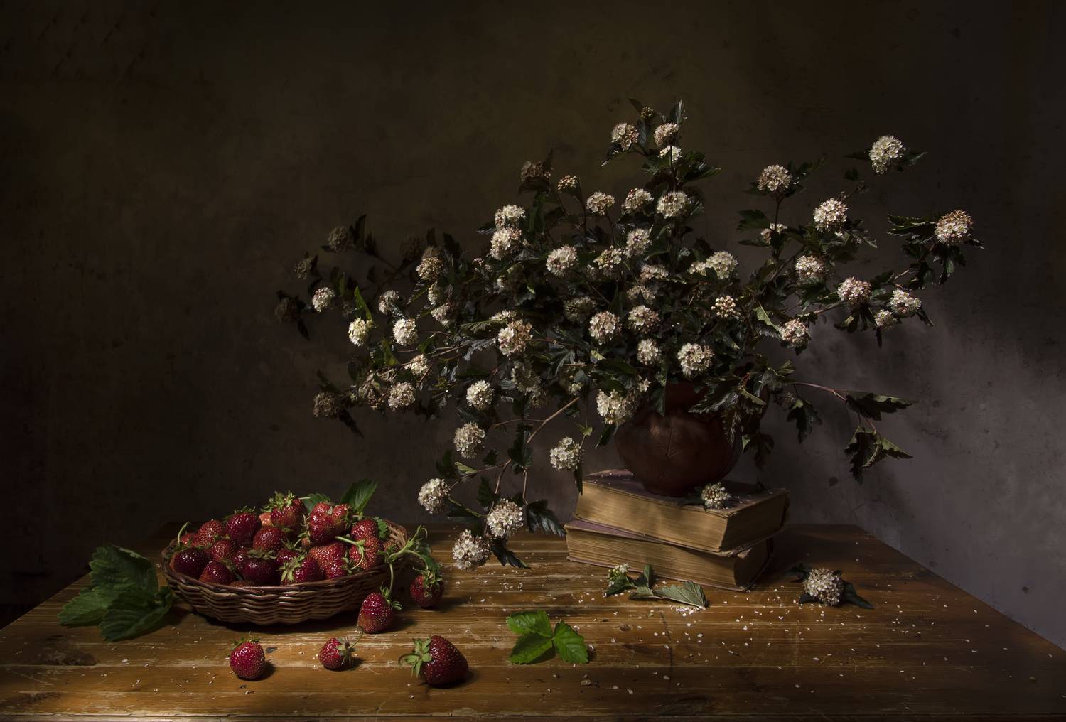натюрморт, клубника, Татьяна Феденкова