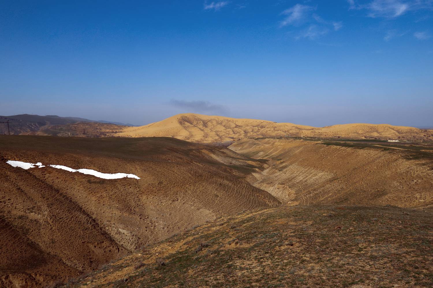 пейзаж,снег,сары кум,дагестан,, Magov Marat