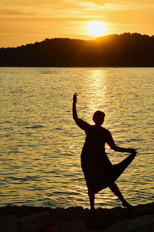 Летний вечер фото превью