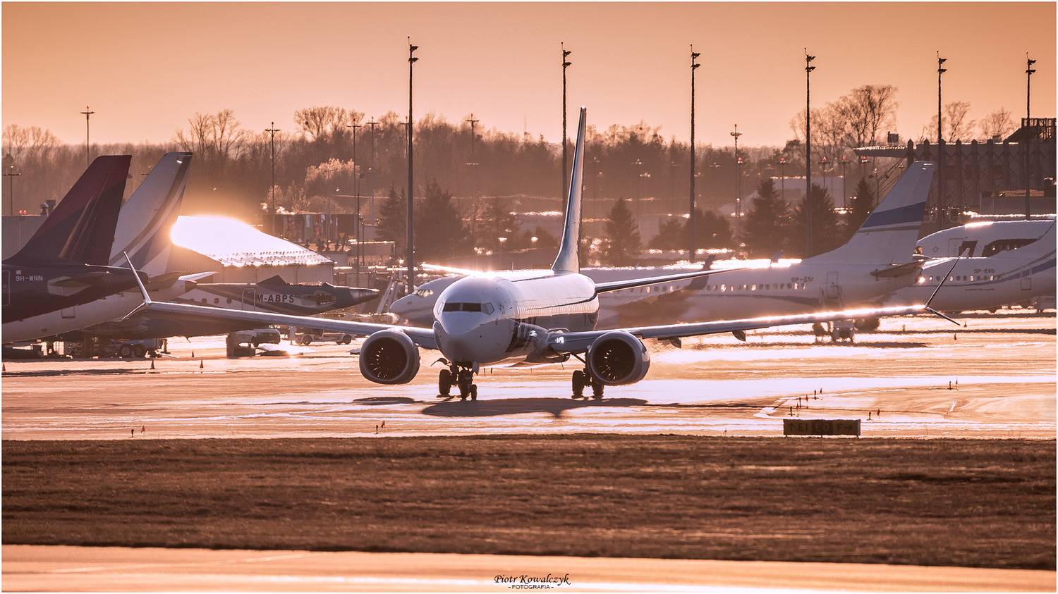 polska, samolot, lotnisko, Kowalczyk Piotr