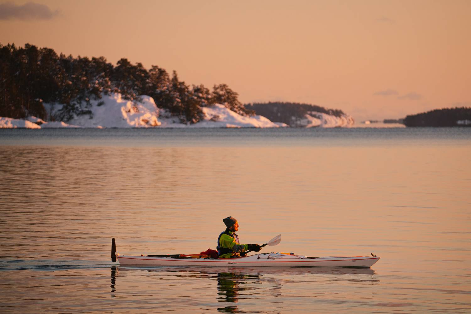 архипелаг, швеция, закат, каякинг, Soul