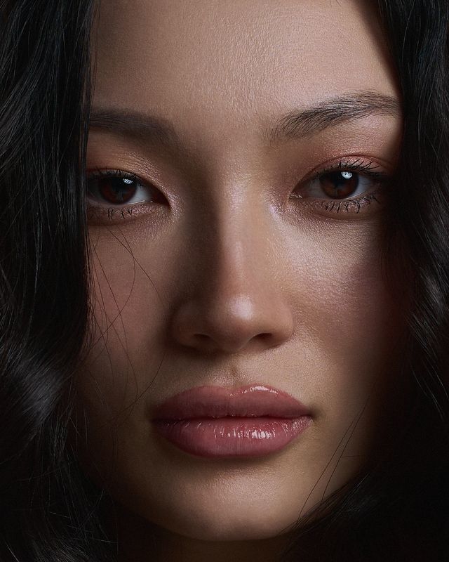 студийная съёмка, крупный план Alena фото превью