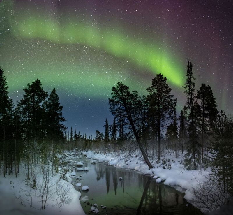 кольский, ночь, night, когда не спится, кольский полуостров, мурманская область, нд,  by night, зима на кольском, север, зима на кольском нд, русский север Однажды мартовской ночью... фото превью