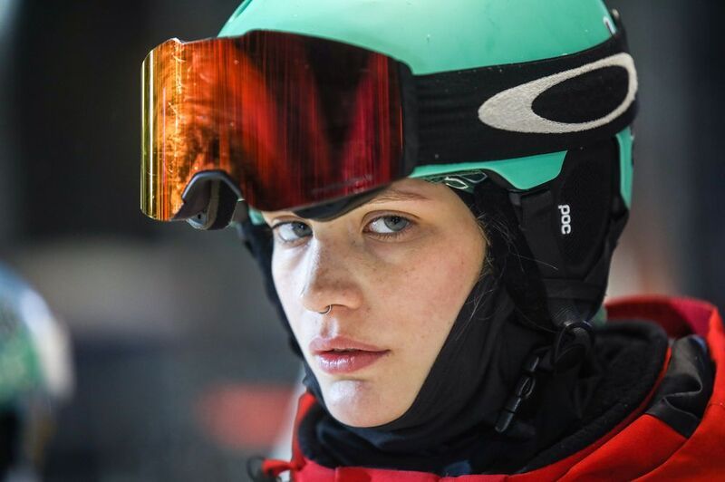 портрет могул фристайл moguls freestyle freeski portrait ... фото превью