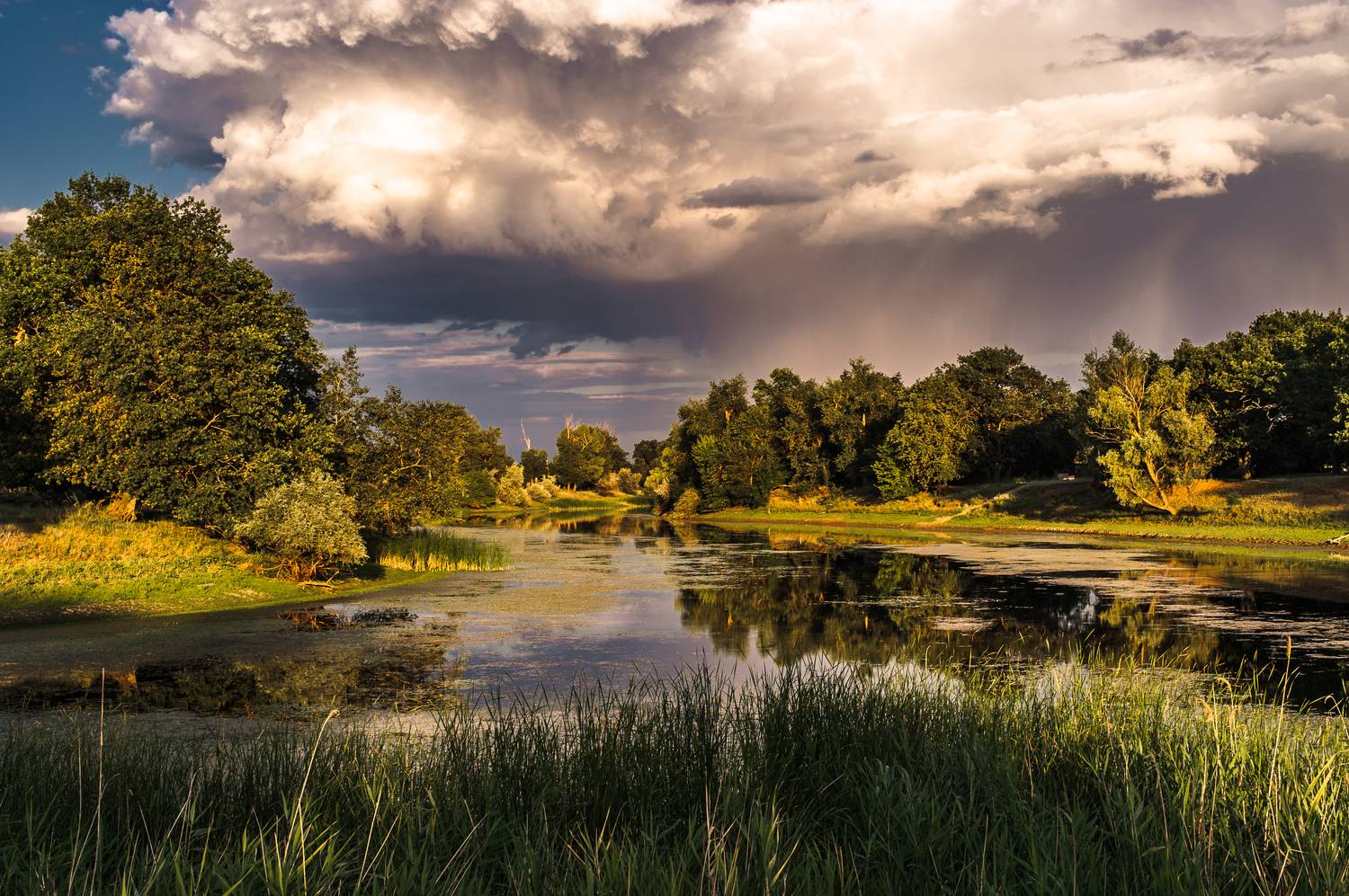 озеро,облака,пейзаж, Vasilev Roman