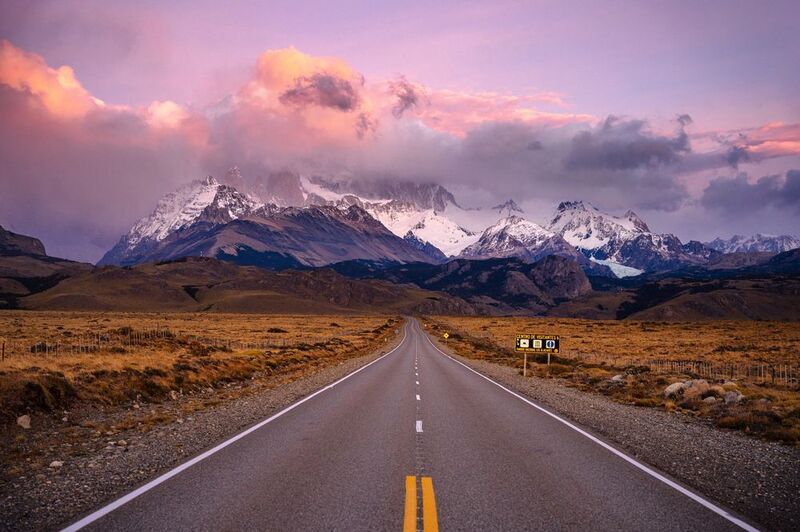 fitz roy, fitzroy, cerro torre, el chalten, chalten, patagonia, argentina, фицрой, серро-торре, эль-чалтен, аргентина, патагония Дорога 40 в облака фото превью