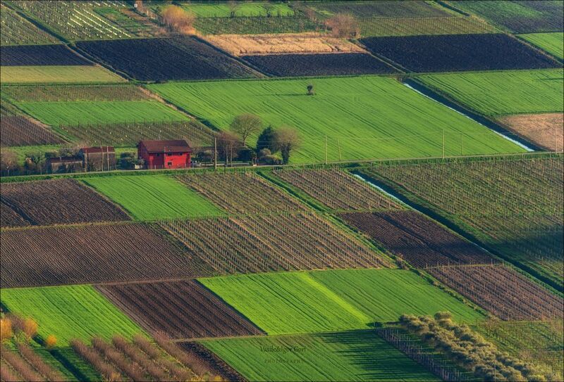 italy,домик,italia,вечер,rural,италия,veneto,весна,венето,belvedere,green, Шахматный этюд фото превью