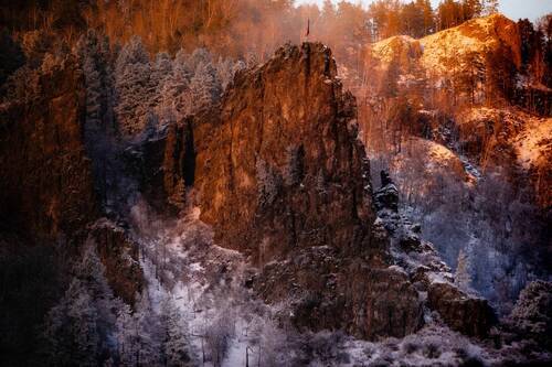 Морозная сибирь