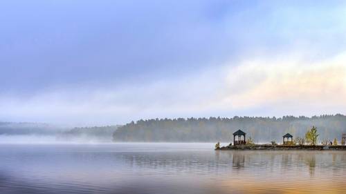 Туманное утро