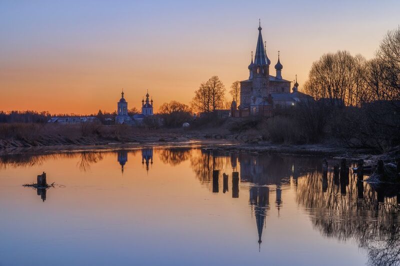 Тихий рассвет в Дунилове фото превью