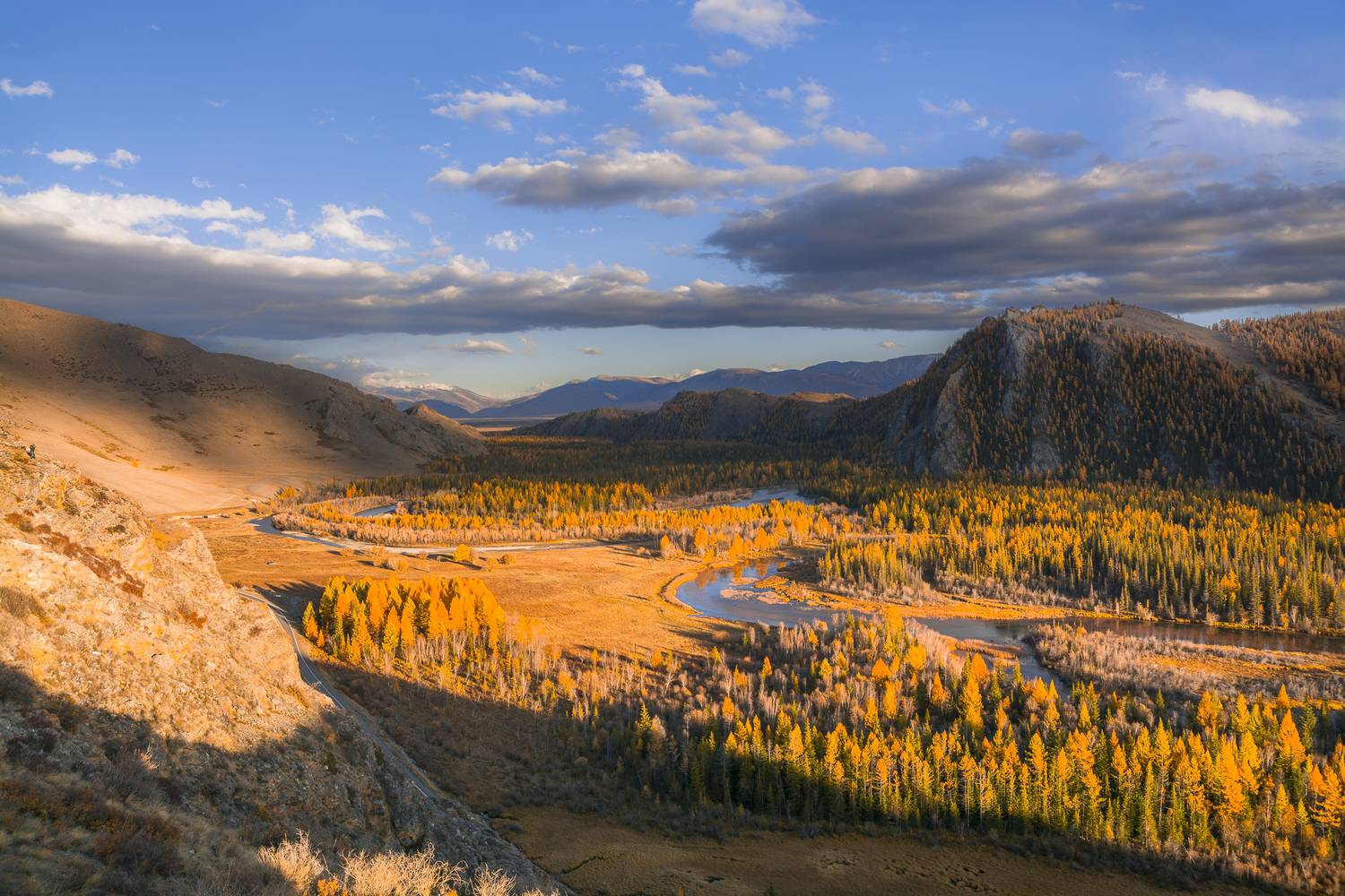 россия, горный алтай,осень,вечер, фотограф, Поляков Андрей