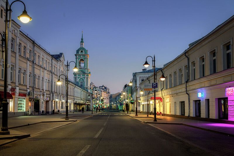 москва, пятницкая Утром на Пятницкой фото превью