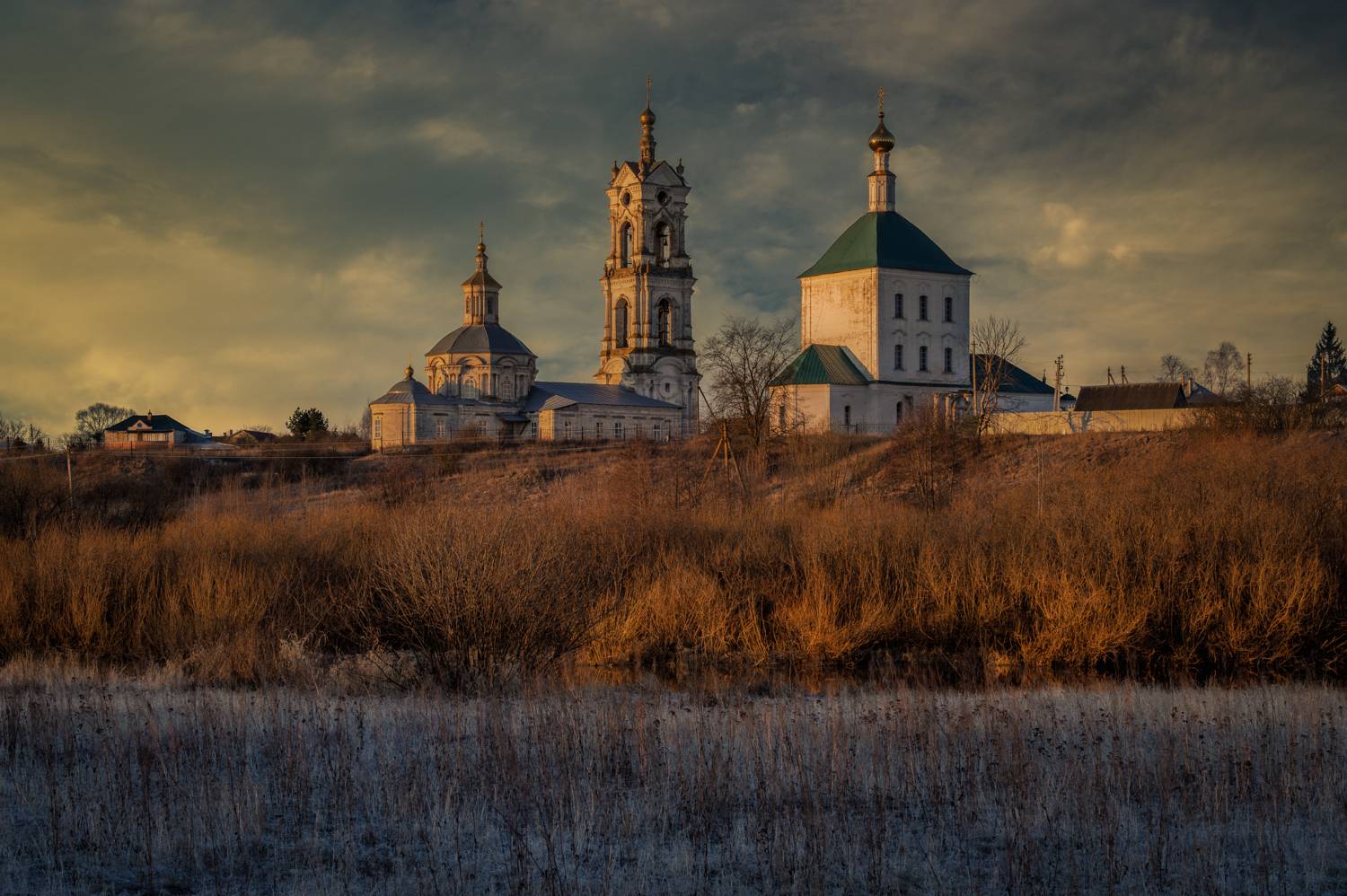 россия, погост, весна, рязанская область, храм, церковь, православие, село, утро, восход, касимов, Томислав Ракичевич