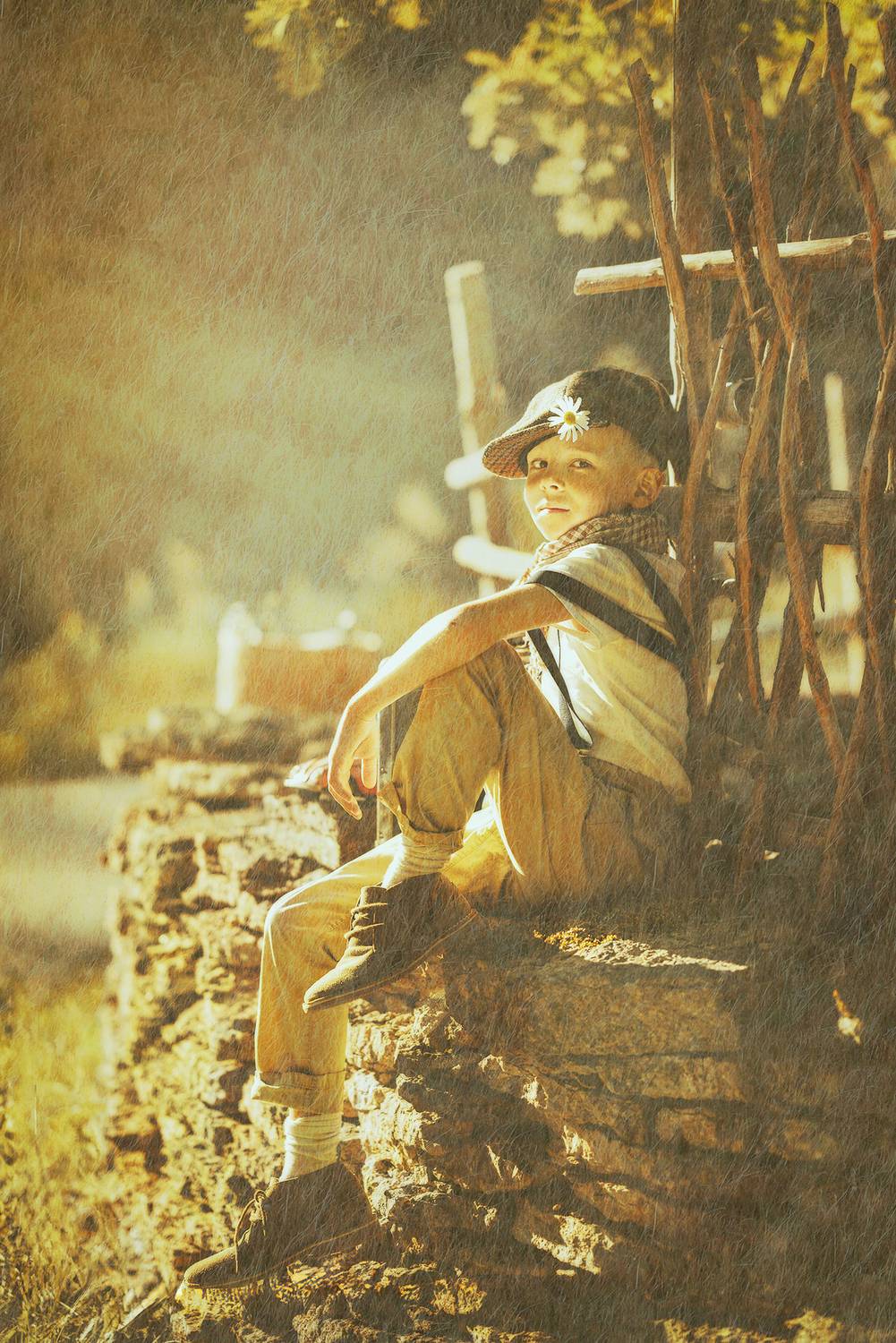 лето детский портрет, Людмила Костина